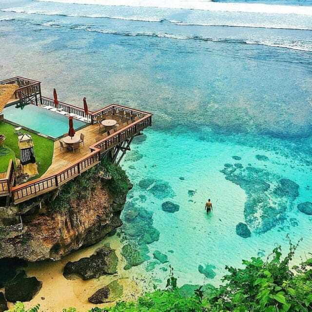 Bali: Beachfront Paradise & Sunset Journey with Dinner - Jimbaran Beach dinner: seafood with an ocean-and-sunset backdrop