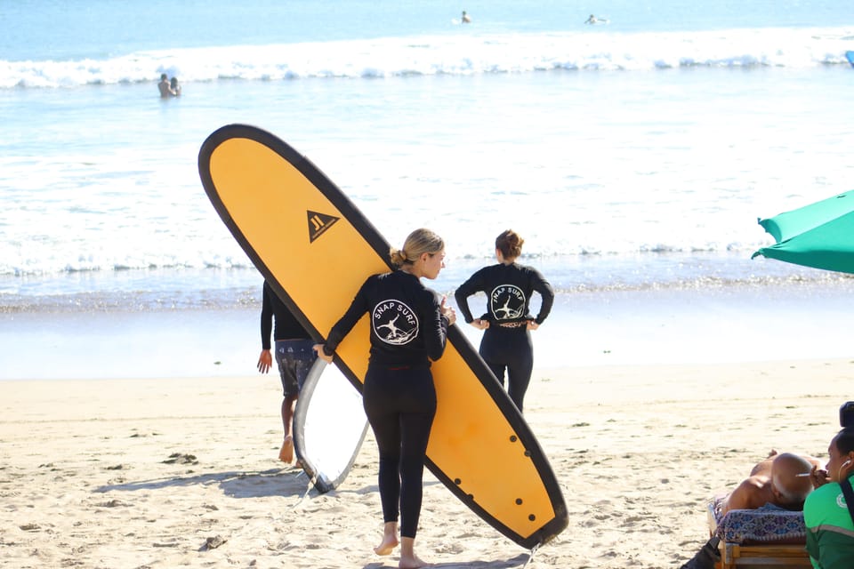 Bali: Beginner and Intermediate Surf lesson Nusa Dua - Practical packing tips for Kuta surf days