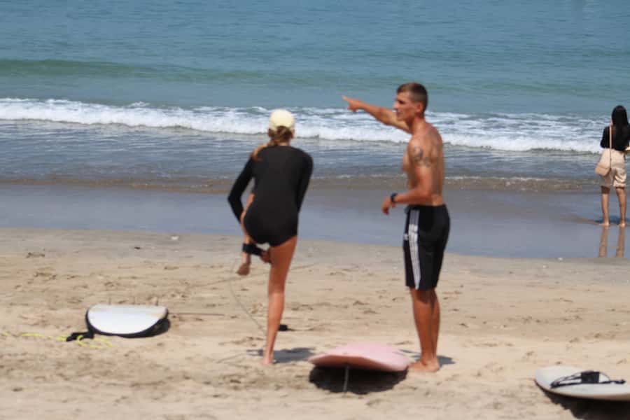 Bali: Beginner and Intermediate Surf lesson Nusa Dua - What to watch for on arrival (so your lesson doesn’t get derailed)