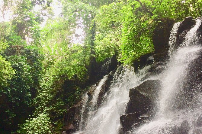 Bali best waterfall - Stop 3: Kanto Lampo Waterfall and Its Rock-Cascade Look