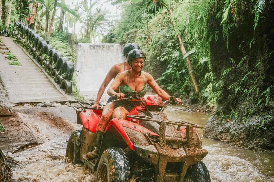 Bali: Blue Lagoon Snorkeling Tour with Bali Quad Bike - Quad Bike Into Gorilla Cave: Ubud’s Muddy Tunnel Run