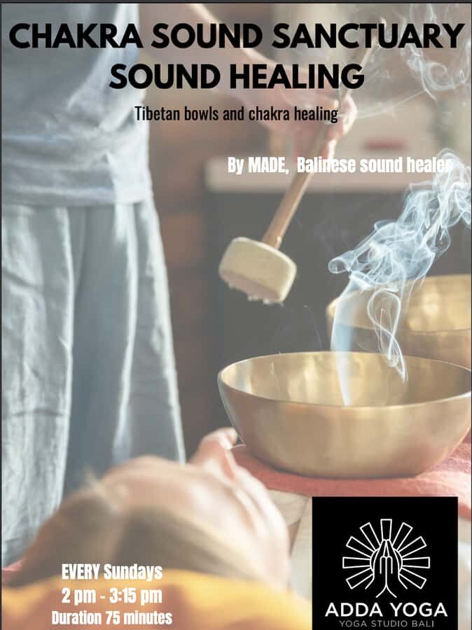 Bali: Chakras sound sanctuary | Sound healing ADDA YOGA - Key highlights to know before you go