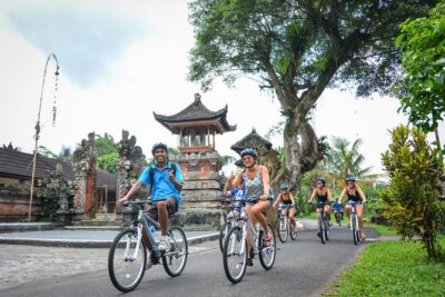 Bali Countryside Cycling Tours - Tegalalang Rice Terrace: a famous view with an included ticket