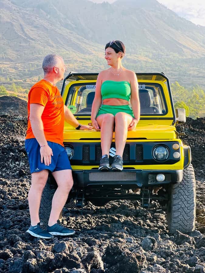 Bali: Day/Sunset Mount Batur 4WD Jeep and Natural Hot Spring - From Kintamani to the volcano: what you’ll see on the lava tracks