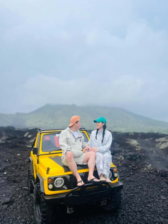 Bali: Day/Sunset Mount Batur 4WD Jeep and Natural Hot Spring - Batur Natural Hot Springs: a warm reset with a few realities
