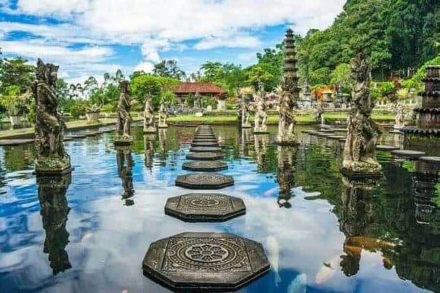 Bali : Day Trip to Besakih Temple & 2 Hidden Waterfalls - Goa Raja Waterfall: Cave Setting, Steps Down, and the Small Bath Pool