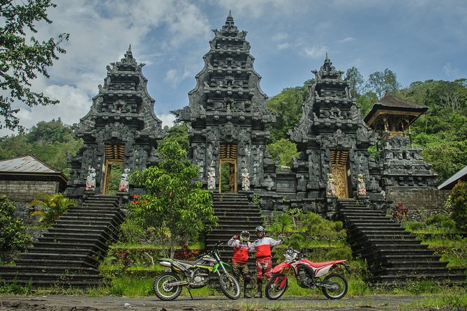 Bali Dirt Bike Adventure - Mount Batur crater ride: lake views and volcanic black sand