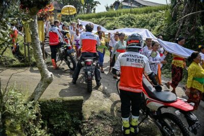 Bali Dirt Bike Adventure - Mount Agung foothill trails: the volcano gets personal