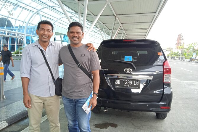 Bali (DPS) Airport arrival to Your Ubud accommodation - Landing at DPS: the name signboard meet-and-greet moment