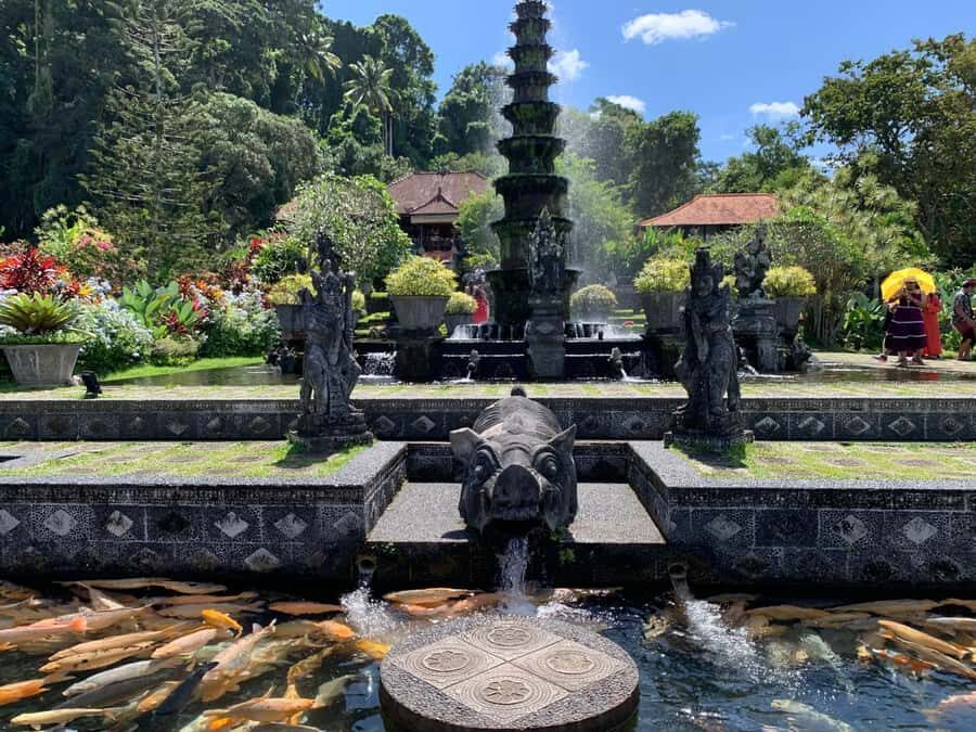 Bali: East Bali Day Trip with Temesi Waterfall - Tirta Gangga: A Royal Water Palace With a Calm, Sacred Mood