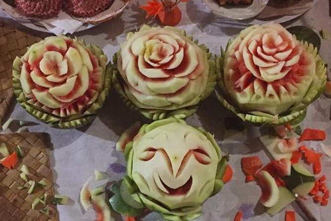 Bali Fruit Carving Class - What You’ll Carve: Flowers, Animals, and Names on Fruit