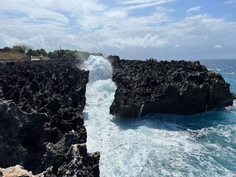 Bali: Full Day All Inclusive Uluwatu Temple South Bali Tour - Pandawa Beach: white sand and statue ornaments you can spot fast