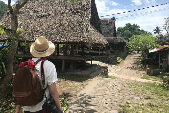 Bali Full-Day The Gate of Heaven Tour by VW Safari Classic Car - Tenganan Ancient Village: Bali Aga life behind walled homes