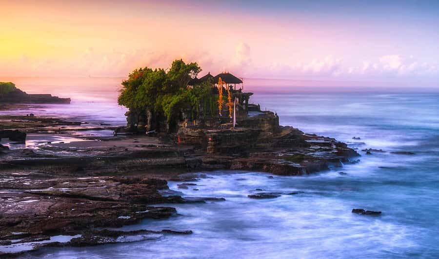 Bali: Full-Day Tour of Nungnung Waterfall, Tanah Lot Tample - Nungnung Waterfall: the walk, the views, and the real workout