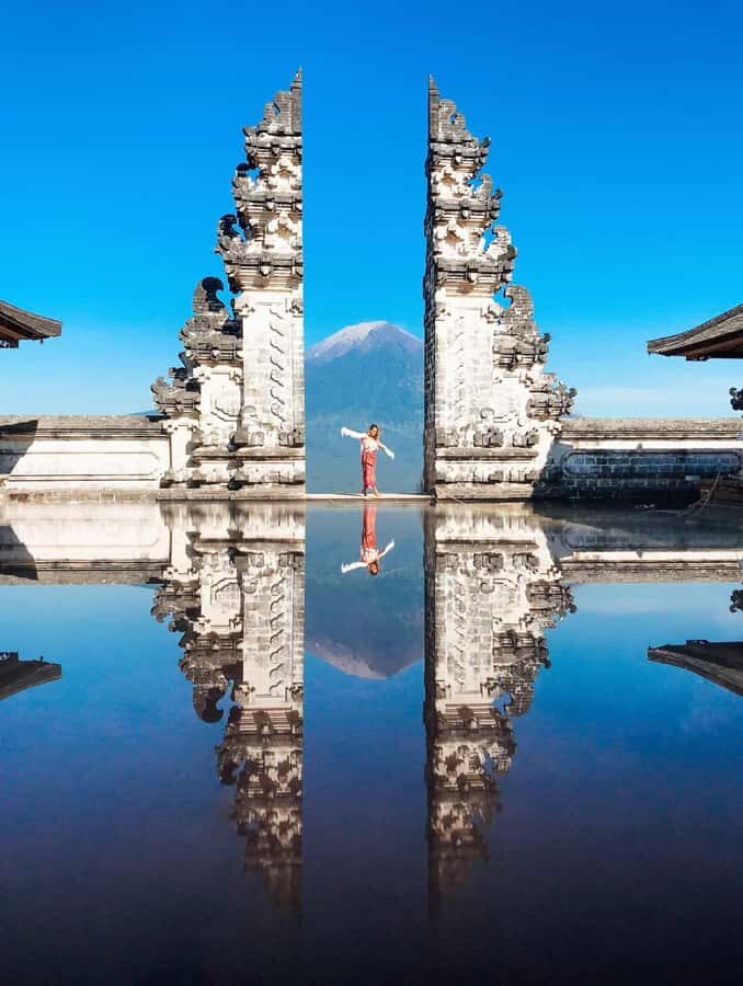 Bali: Gate Of Heaven and Water Palace Tirta Gangga Package - Taman Ujung: The Second Water Palace Stop for Ocean Views and Leisure Pace