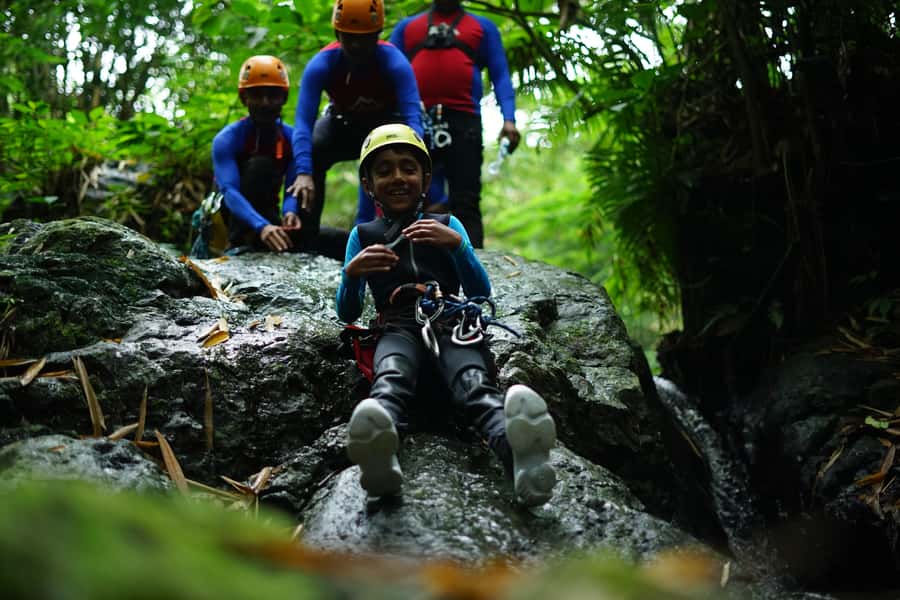 Bali: Gitgit Canyon Canyoning Trip with Breakfast and Lunch - Rope training before you descend: where fear gets replaced by control