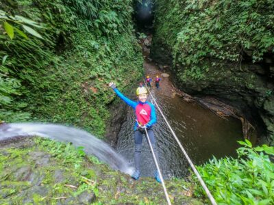 Bali: Gitgit Canyon Canyoning Trip with Breakfast and Lunch - The early pickup, basecamp breakfast, and gear fitting