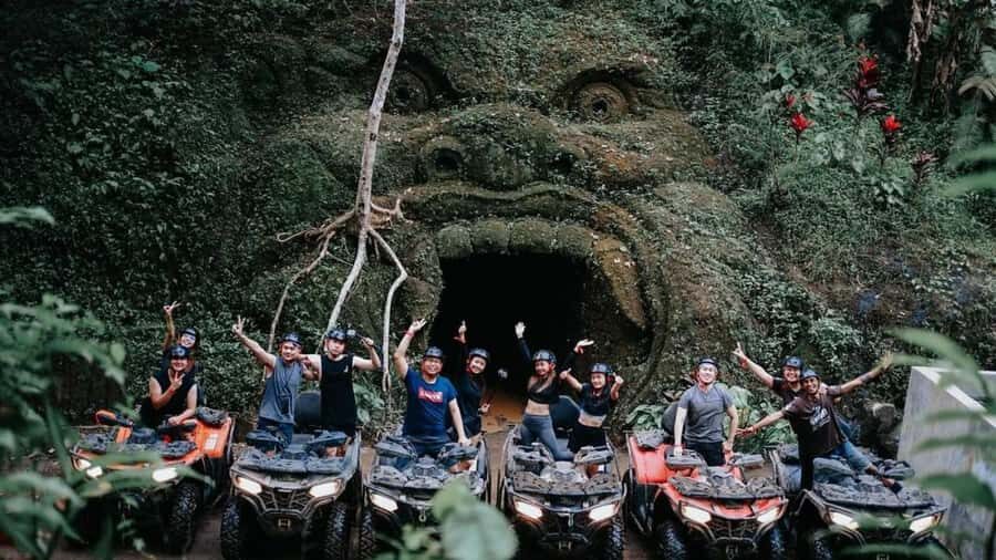 Bali: Gorilla Cave ATV and Lazy River Tubing & Cretya Sunset - The Ubud Lazy River Tubing: 4.5 Kilometers and 7 Class II+ Rapids