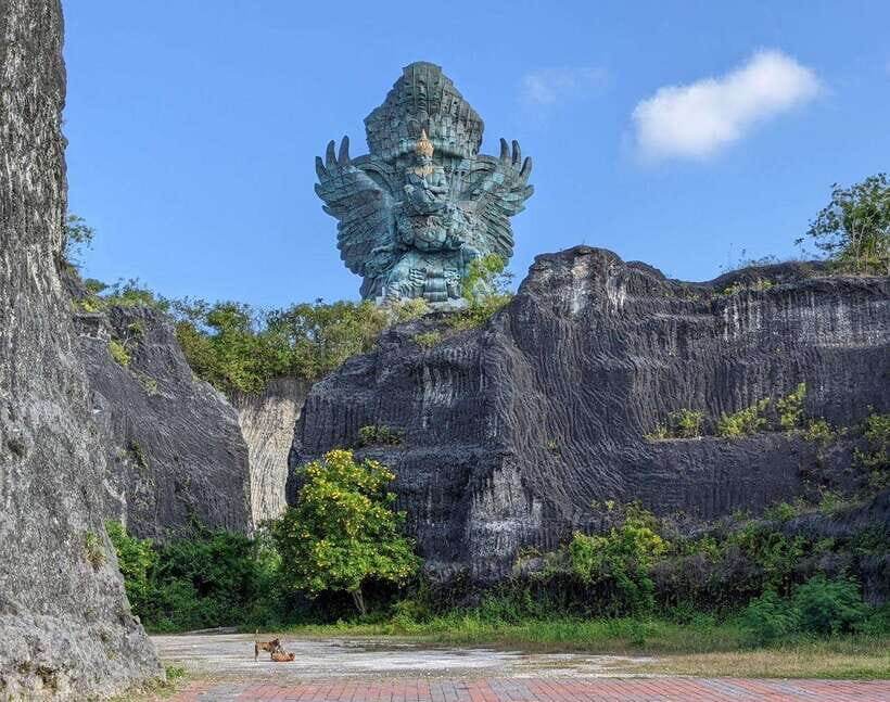 Bali: Half-Day Nusa Dua Tour with Pandawa Beach, GWK & Lunch - Water Blow Nusa Dua: Watching Waves Punch Through Coral Rocks