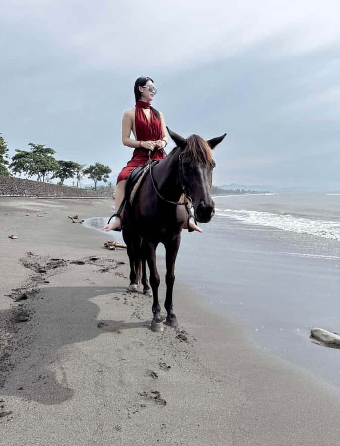 Bali Horse ride at Saba beach Horse tour - Before you ride: the welcome and safety briefing