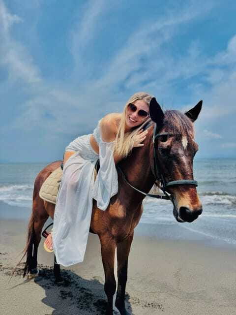 Bali Horse ride at Saba beach Horse tour - Gunung Agung silhouette moments you’ll want to catch