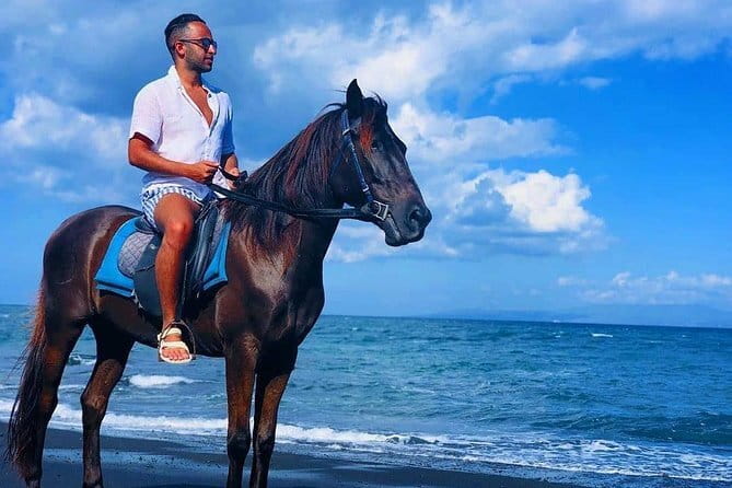 Bali Horse Riding Seminyak Beach Experience Private Transport - Stop 2: Pantai Double Six Coastline Moments