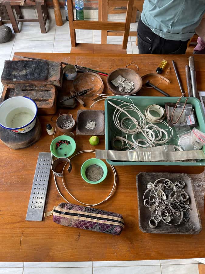 Bali Jewelery Silver Making class with Own Design - Key points before you go