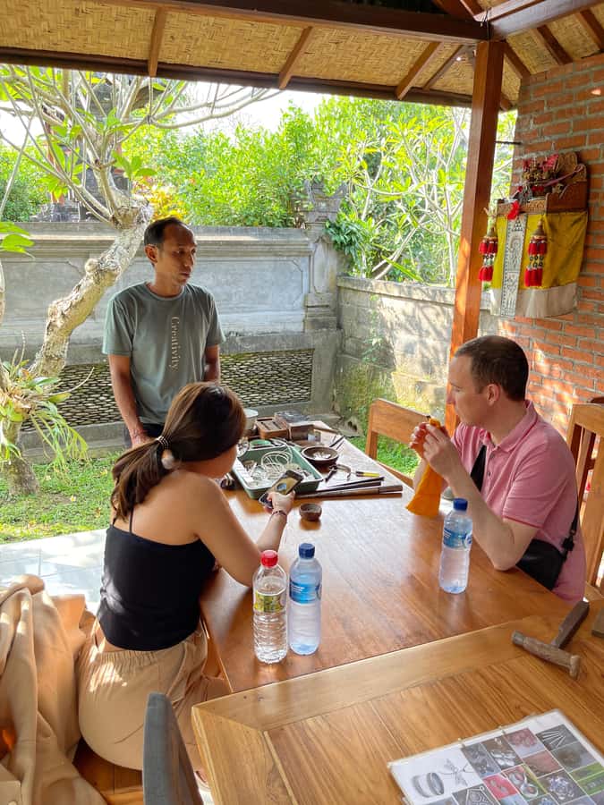 Bali Jewelery Silver Making class with Own Design - Who should book this Bali silver making class