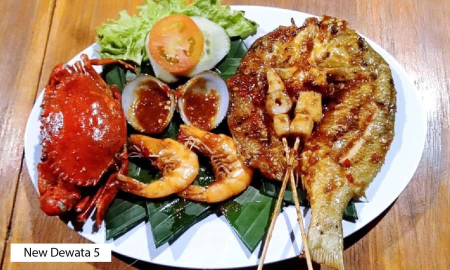 Bali: Jimbaran New Dewata Cafe Seafood Meal with Drinks - Jimbaran’s sunset seafood meal: why this is such a Bali staple