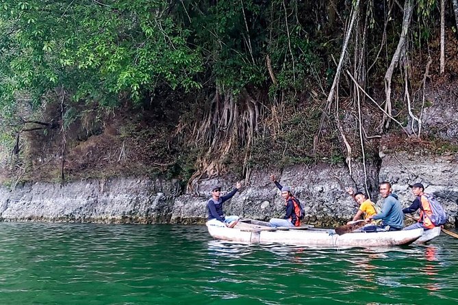 Bali Jungle Trekking and Lake Canoeing Tour - The trek to Lake Buyan: forest steps, old trees, and wide views