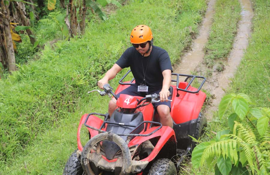 Bali: Jungle, Waterfalls, and Caves ATV Quad Bike Experience - The Included Indonesian Lunch and Drinks That Actually Help
