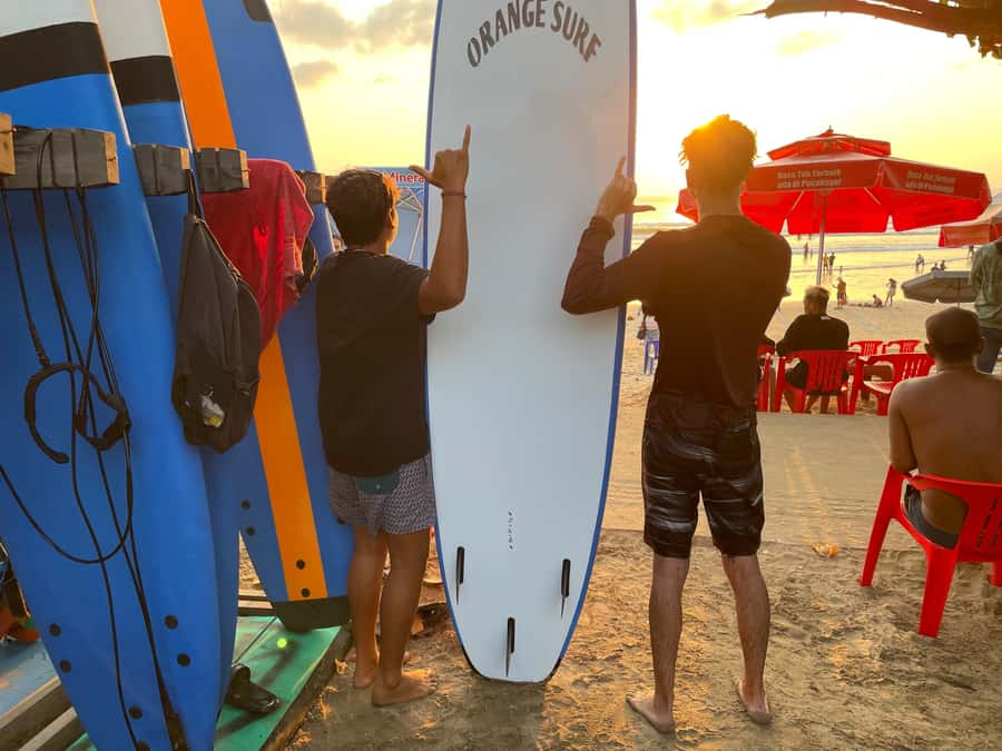 Bali: Kuta Beach Surfing Lesson (1 Hour, Local Instructor) - Finding Orange Surf School Bali Without Stress