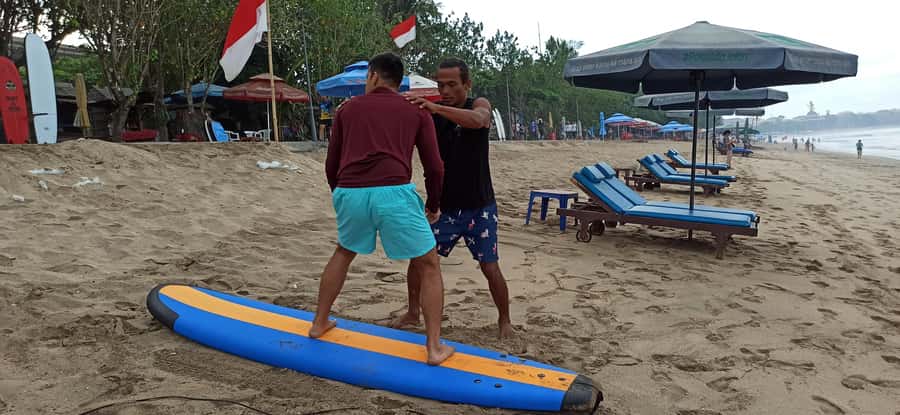 Bali: Kuta Beach Surfing Lesson (2 Hours, Local Instructor) - Orange Surf School Bali to Kuta Beach: how the lesson is built