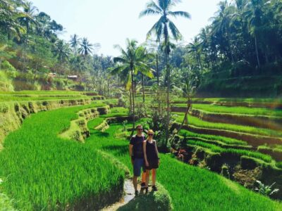 Bali: Leke-Leke Waterfall, Monkey Forest & Jungle Swing Tour - Leke Leke Waterfall: The Steps, the Photos, and the Swim-Option Thinking