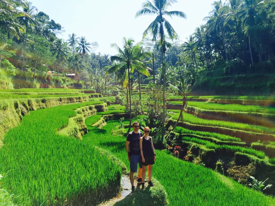 Bali: Leke-Leke Waterfall, Monkey Forest & Jungle Swing Tour - Leke Leke Waterfall: The Steps, the Photos, and the Swim-Option Thinking