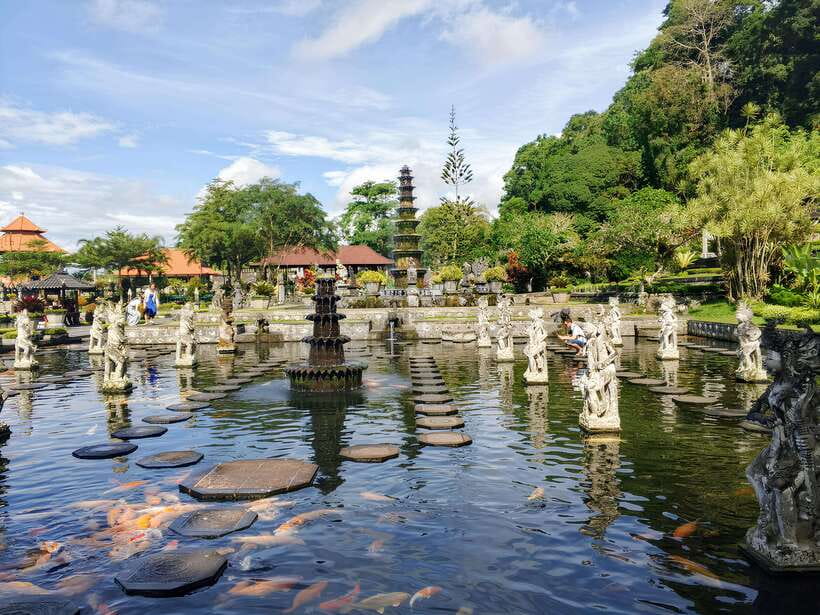 Bali: Lempuyang Temple, Tirta Gangga, and Temesi Waterfall … - Tirta Gangga Water Palace: Fish Ponds, Photo Terraces, and a More Relaxed Pace