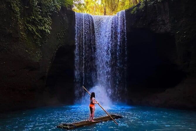 Bali Lempuyang Temple, Waterfall with Rice Terrace Tour - Tukad Cepung Waterfall: The Cave-Canyon Experience