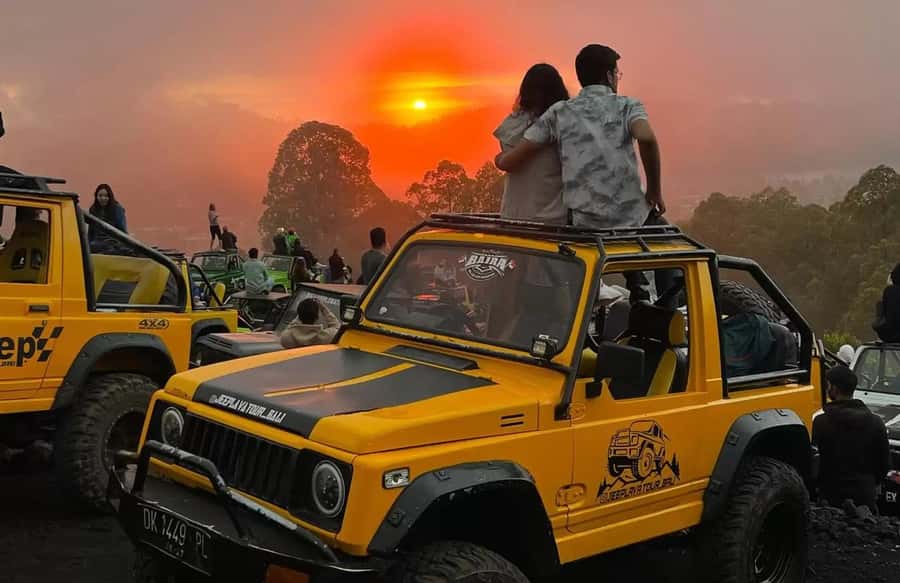 Bali: Mount Batur Jeep Sunrise Tour & Ubud Zipline Adventure - Key highlights you’ll remember