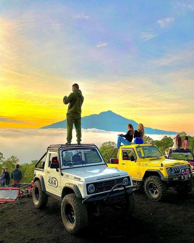 Bali: Mount Batur Jeep Sunrise With Hotspring Option - Batur Natural Hot Spring: the payoff if you choose the soak option