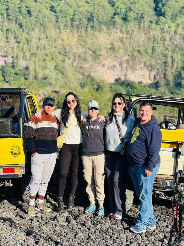 Bali: Mount Batur Jeep Sunrise with Transfers & Breakfast - Private pickup and the road to Kintamani