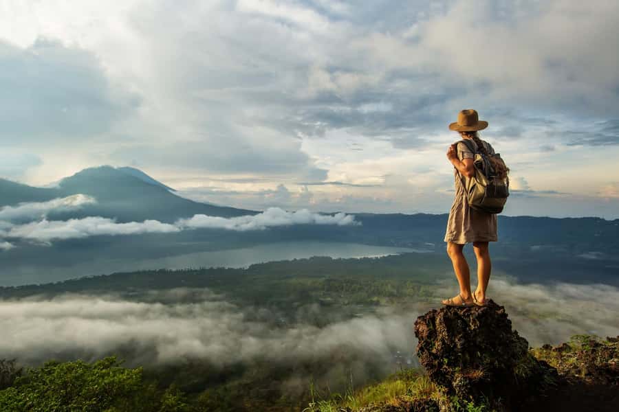 Bali: Mount Batur Sunrise Hike and Hidden Waterfall - Summit sunrise: breakfast with volcano steam and shifting mists