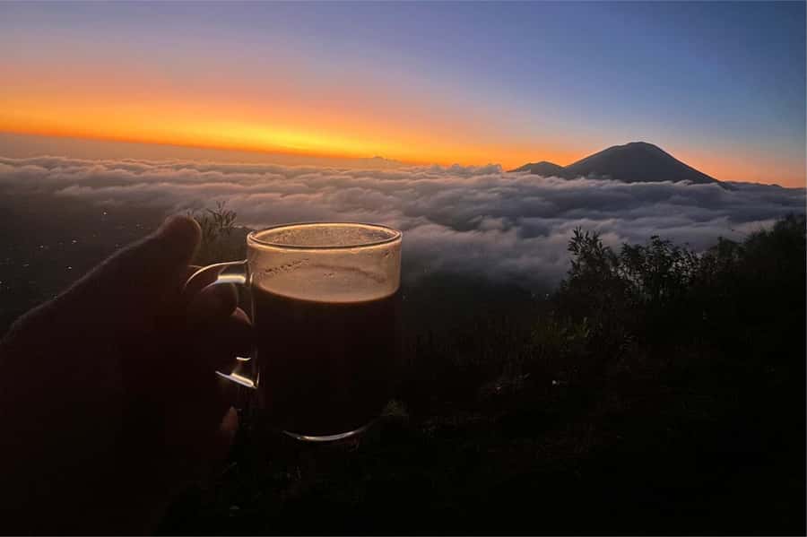 Bali: Mount Batur Sunrise Hike Including Transfer & All Cost - After Sunrise: The Caldera and Black Lava Field Moment