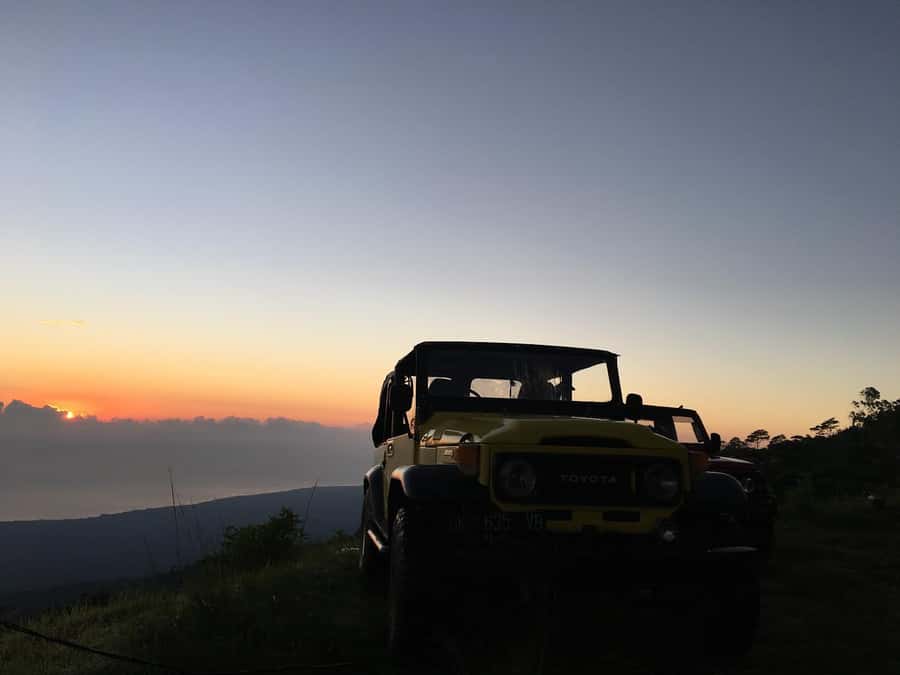 Bali: Mount Batur Sunrise Jeep Tour with Jungle Swing - The Batur Black Lava cruise: a different side of the volcano