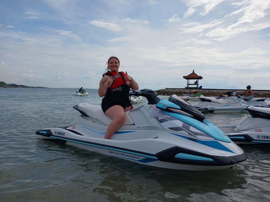 Bali: Nusa Dua Self Drive Jet Ski Yamaha VX-1300cc - First Instructions: How You Learn to Drive the Jet Ski Yourself