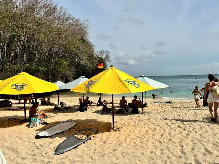 Bali: Padang Beach, Uluwatu Kecak Fire Dance, & Suluban Tour - Uluwatu Temple: cliffside views, strict dress code, and smart pacing