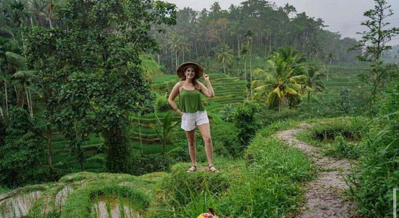 Bali: Private Customizable Full Day Trip - Ubud middle route: Monkey Forest, Tegalalang Rice Terrace, Tirta Empul, and coffee time