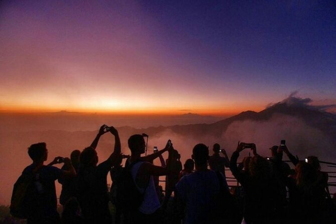 Bali: Private Mount Batur Sunrise Trek with Guide - Summit crater at 6:15 AM: the sunrise moment over caldera and lake
