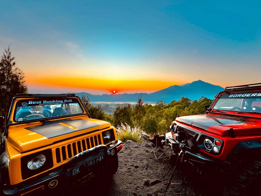 Bali : Private Sunrise Jeep Tour and Hot Spring All Include - Breakfast and Hot Drinks While You Wait for the Sun