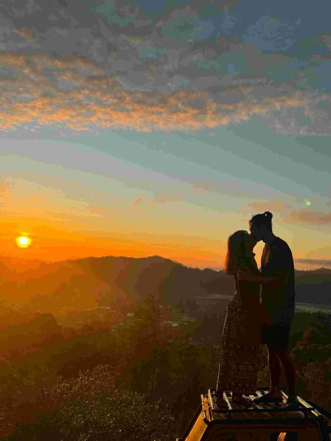 Bali : Private Sunrise Jeep Tour and Hot Spring All Include - Black Lava Stop: The Volcanic Scenery Part