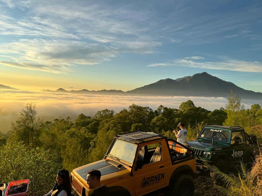 Bali : Private Sunrise Jeep Tour and Hot Spring All Include - Door-to-Door Transport From Bali: Pickup, Transfer, Drop-Off